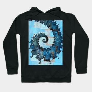 Patchwork Spiral Hoodie